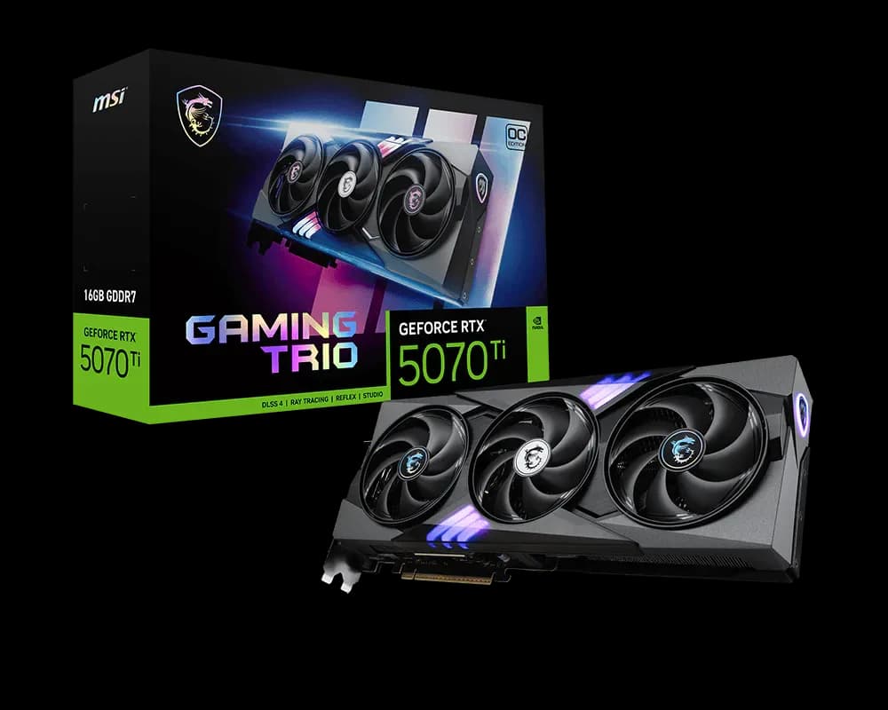 MSI GeForce RTX 5070 Ti Gaming X Trio 16GB